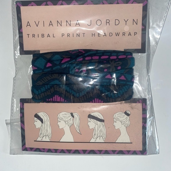 ✨NEW✨ Avianna Jordyn Tribal‎ Print Headwrap - Picture 1 of 2
